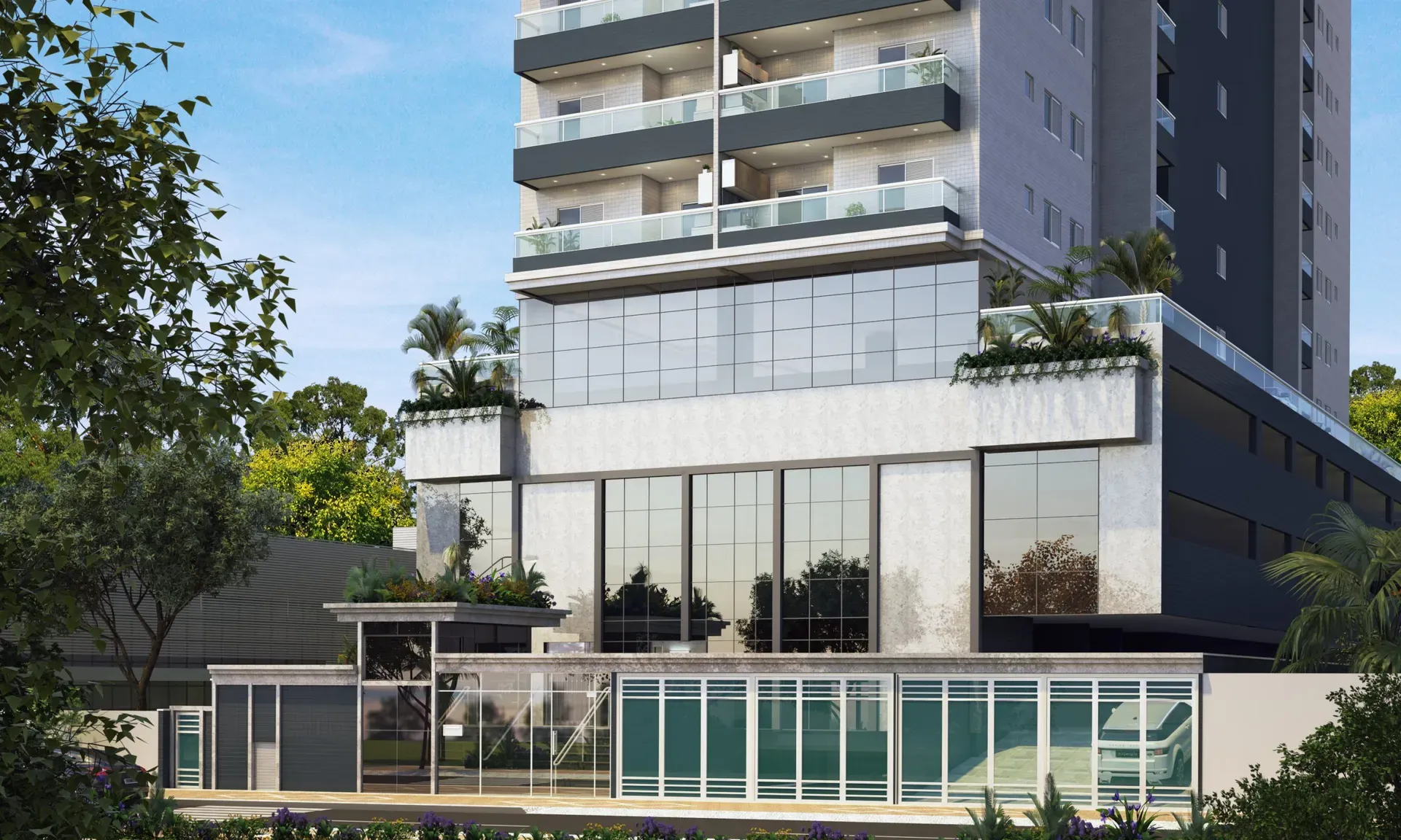 Portaria do Residencial Veronese